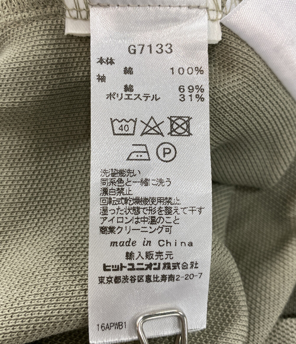 FRED PERRY 半袖Ｔシャツ Gathered Sleeve Pique T-Shirt G7133 レディース SIZE UK10 フレッドペリー