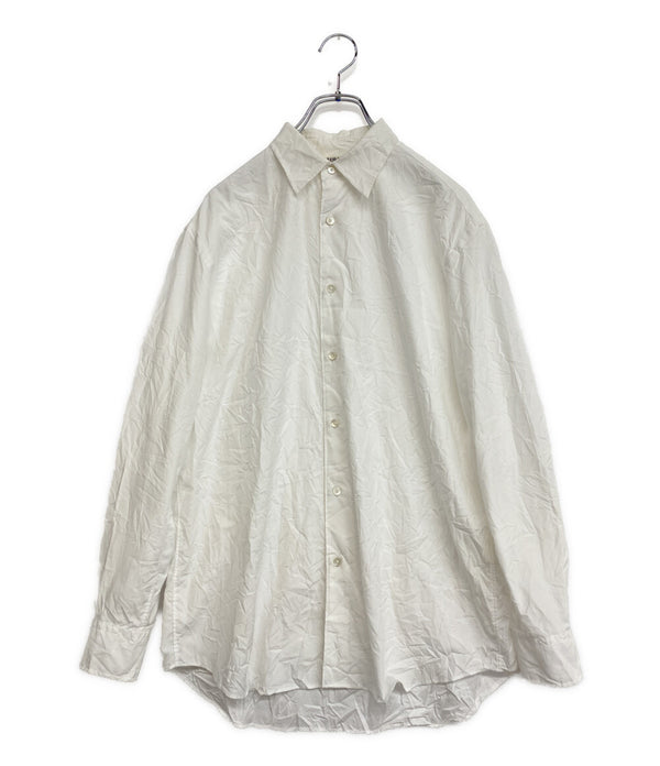 AURALEE 長袖シャツ WRINKLED WASHED FINX TWILL SHIRT 2024SS A24SS04FW メンズ SIZE 1 オーラリー