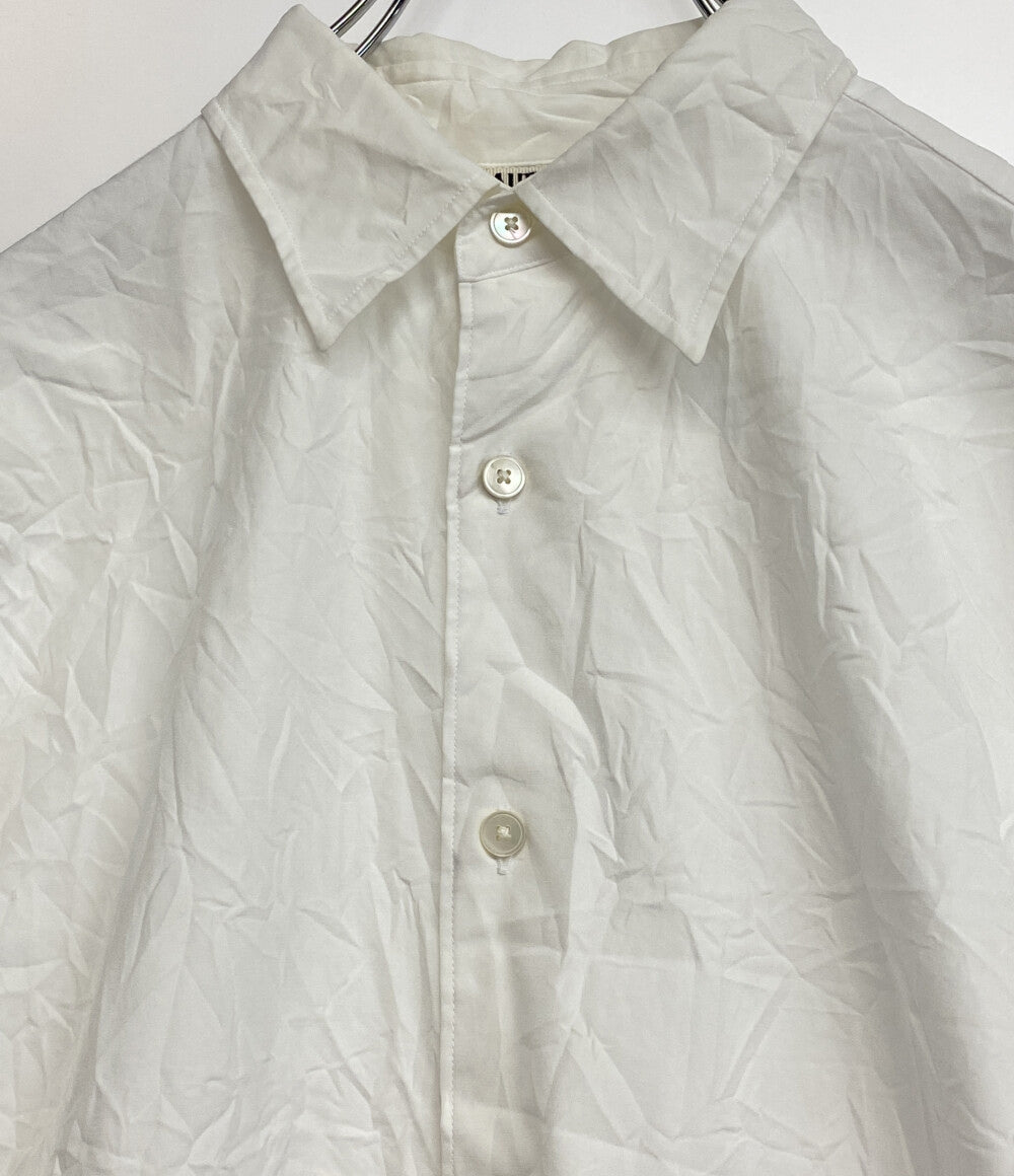 AURALEE 長袖シャツ WRINKLED WASHED FINX TWILL SHIRT 2024SS A24SS04FW メンズ SIZE 1 オーラリー