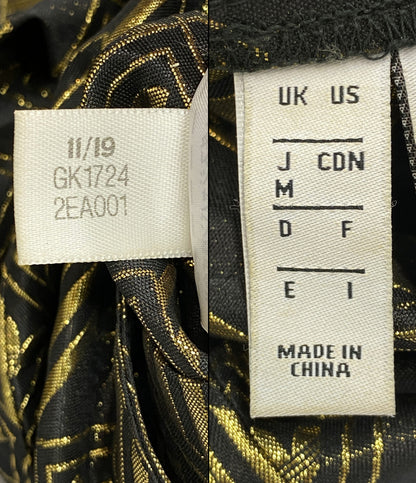 adidas ブルゾン ブラック ゴールド リバーシブル GK1724 レディース SIZE M アディダス