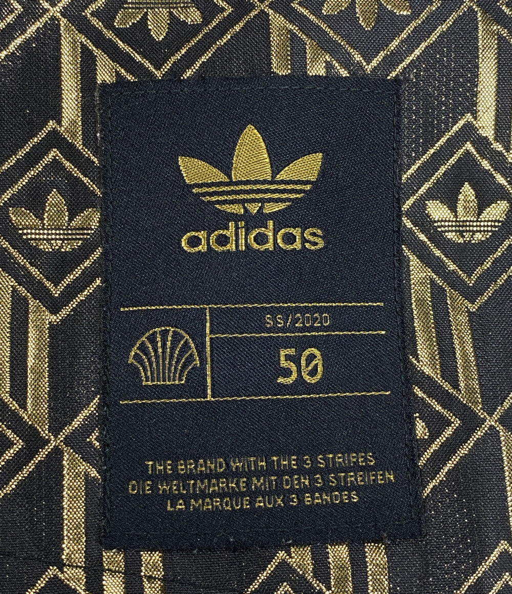 adidas ブルゾン ブラック ゴールド リバーシブル GK1724 レディース SIZE M アディダス