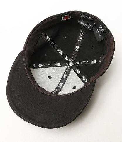 NEW ERA×Red Hot Chili Peppers レッドホットチリペッパーズ キャップ ロゴ ブラック レディース SIZE 7 3/4 ニューエラ
