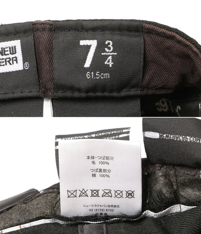 NEW ERA×Red Hot Chili Peppers レッドホットチリペッパーズ キャップ ロゴ ブラック レディース SIZE 7 3/4 ニューエラ
