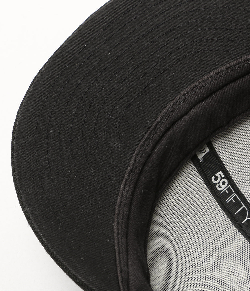 NEW ERA×Red Hot Chili Peppers レッドホットチリペッパーズ キャップ ロゴ ブラック レディース SIZE 7 3/4 ニューエラ