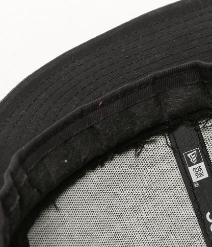 NEW ERA×Red Hot Chili Peppers レッドホットチリペッパーズ キャップ ロゴ ブラック レディース SIZE 7 3/4 ニューエラ