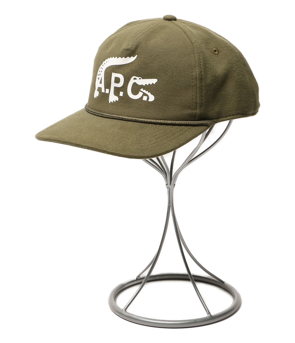 A.P.C.×LACOSTE ラコステ コラボキャップ レディース SIZE M アーペーセー