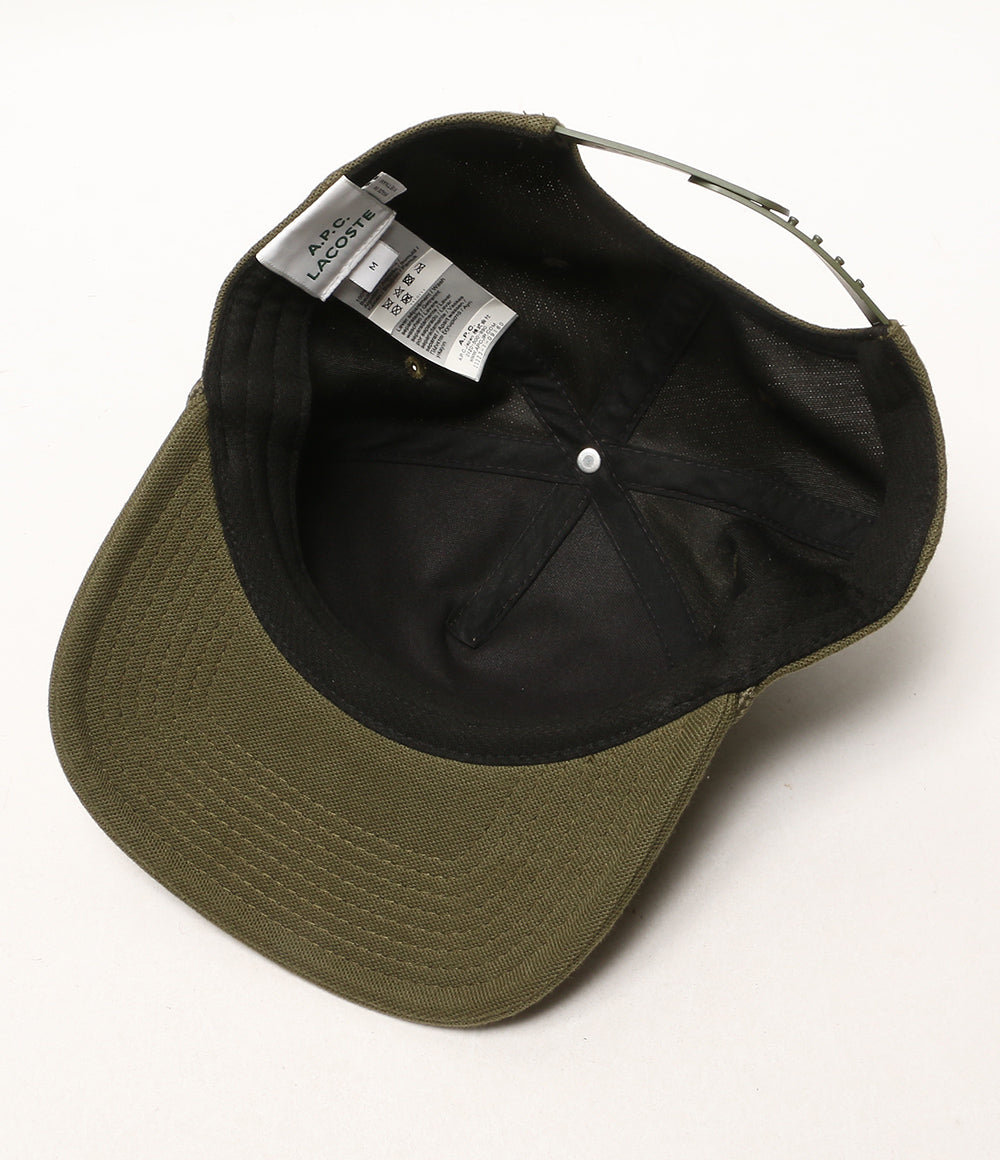 A.P.C.×LACOSTE ラコステ コラボキャップ レディース SIZE M アーペーセー