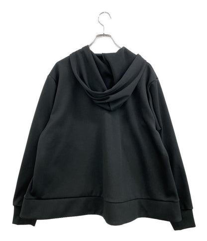 BLACK COMME des GARCONS パーカー エステルジャージーAラインフーディ 2026SS 1Z-T504 メンズ SIZE M ブラックコムデギャルソン