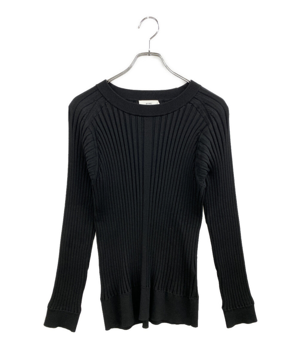 HYKE ニット WIDE RIBBED SWEATER レディース SIZE 2 ハイク