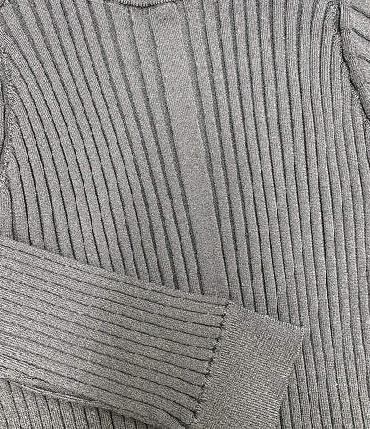 HYKE ニット WIDE RIBBED SWEATER レディース SIZE 2 ハイク