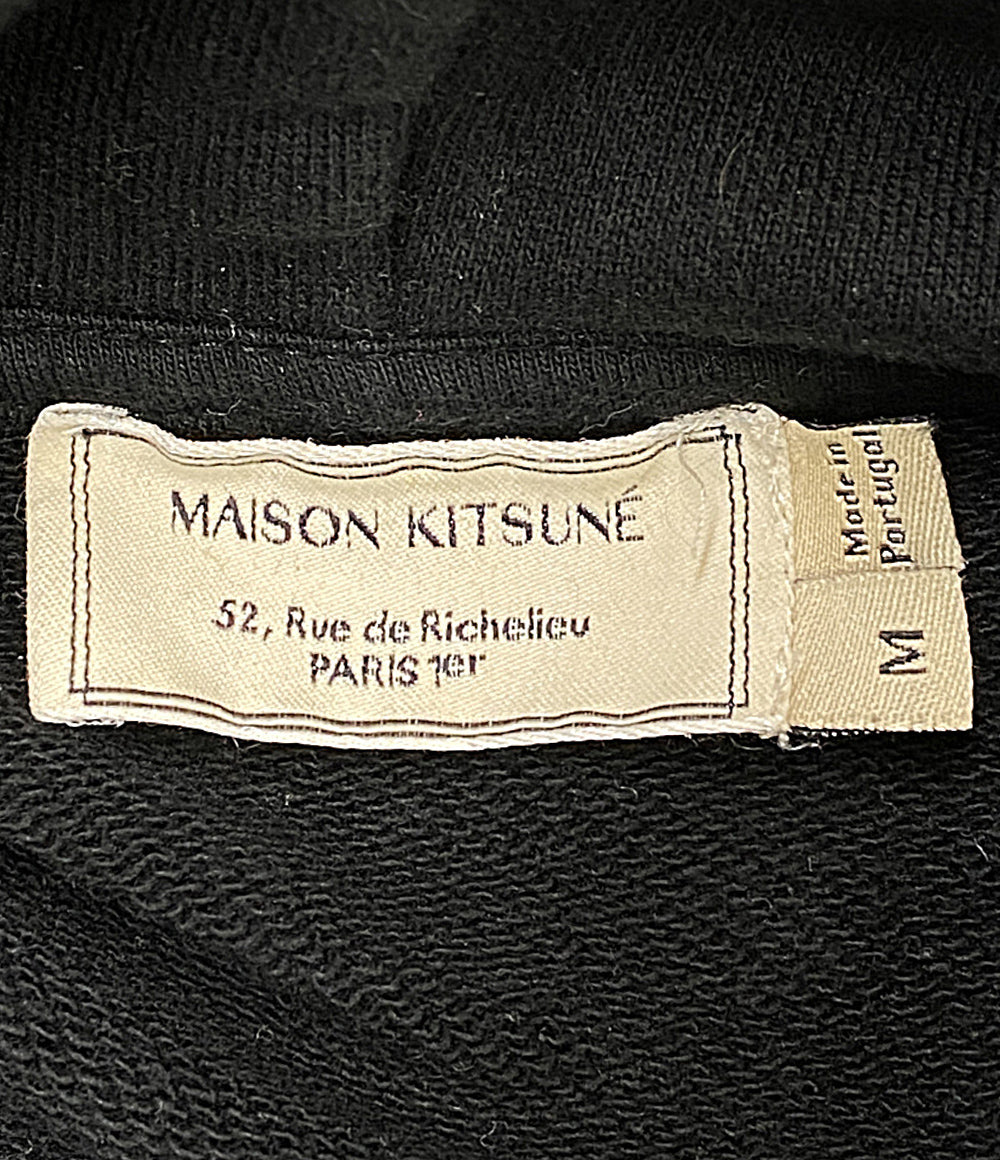 MAISON KITSUNE パーカー フロント刺繍プルオーバーフーディ FW15U730 レディース SIZE M メゾンキツネ