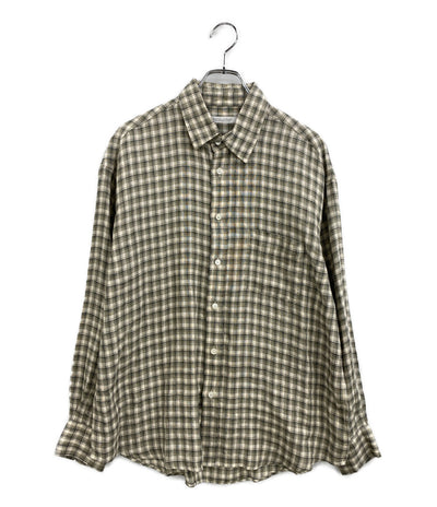 美品 JOURNAL STANDARD 長袖チェックシャツ 26-050-600-2000-1-0 メンズ SIZE S ジャーナルスタンダード