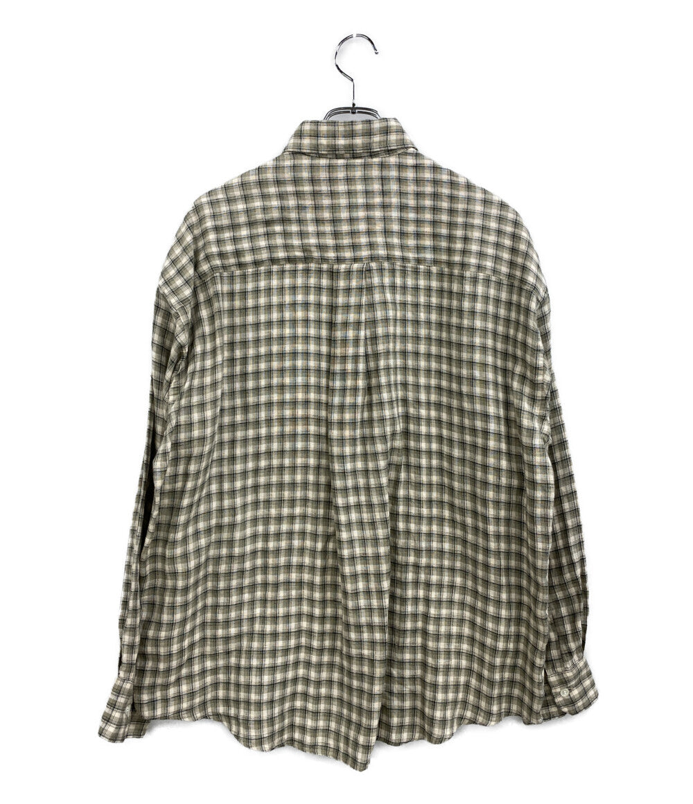 美品 JOURNAL STANDARD 長袖チェックシャツ 26-050-600-2000-1-0 メンズ SIZE S ジャーナルスタンダード