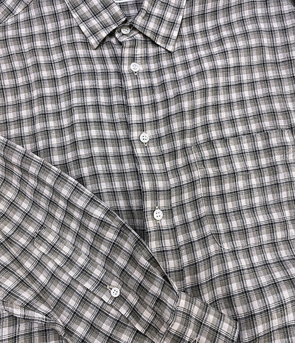 美品 JOURNAL STANDARD 長袖チェックシャツ 26-050-600-2000-1-0 メンズ SIZE S ジャーナルスタンダード