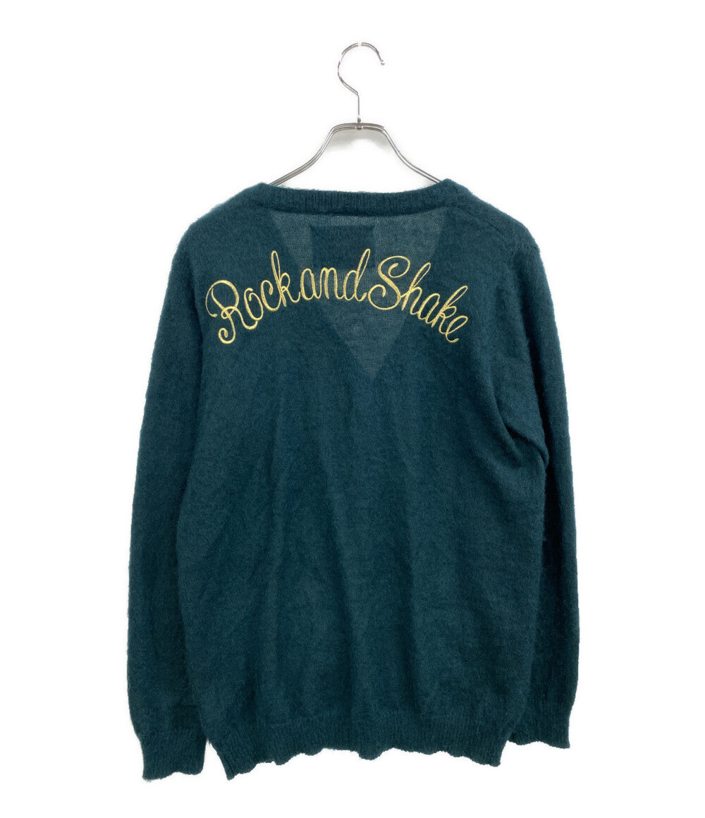 美品 WACKO MARIA モヘアニットカーディガン 2010AW 10AW-KNT-03 メンズ SIZE M ワコマリア