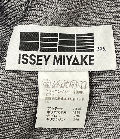 132.5 ISSEY MIYAKE イチ サン ニ ゴ イッセイ ミヤケ Vネックニット IL51KN712 レディース SIZE 2