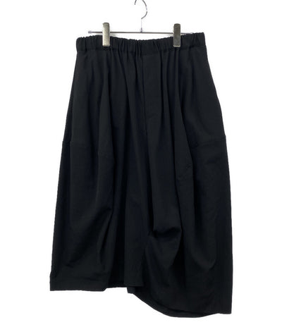 BLACK COMME des GARCONS ドーナツパンツ Wool Gabardine Donut Pants 25SS 1O-P002 メンズ SIZE S ブラックコムデギャルソン