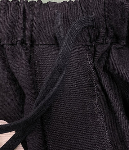 BLACK COMME des GARCONS ドーナツパンツ Wool Gabardine Donut Pants 25SS 1O-P002 メンズ SIZE S ブラックコムデギャルソン