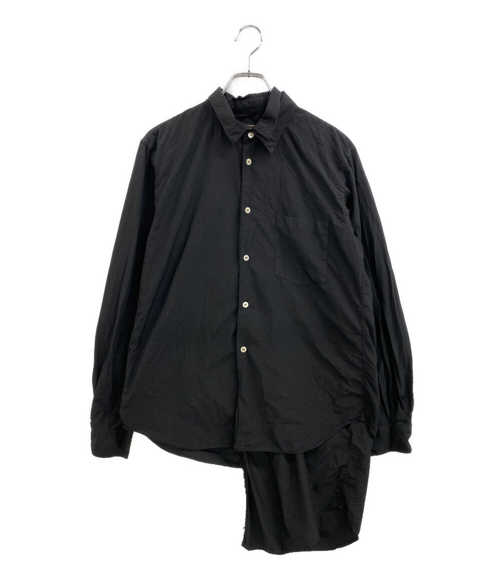COMME des GARCONS HOMME PLUS 長袖シャツ 再構築レイヤードLSシャツ 2019AW PD-B018 メンズ SIZE S コムデギャルソンオムプリュス
