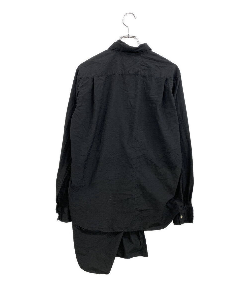 COMME des GARCONS HOMME PLUS 長袖シャツ 再構築レイヤードLSシャツ 2019AW PD-B018 メンズ SIZE S コムデギャルソンオムプリュス