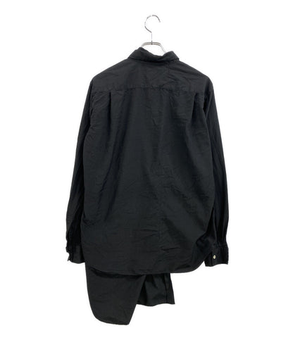 COMME des GARCONS HOMME PLUS 長袖シャツ 再構築レイヤードLSシャツ 2019AW PD-B018 メンズ SIZE S コムデギャルソンオムプリュス