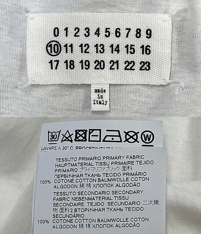 Maison Margiela 半袖Ｔシャツ LOGO AIDS T-Shirt S50GC0648 メンズ SIZE 48 メゾンマルジェラ