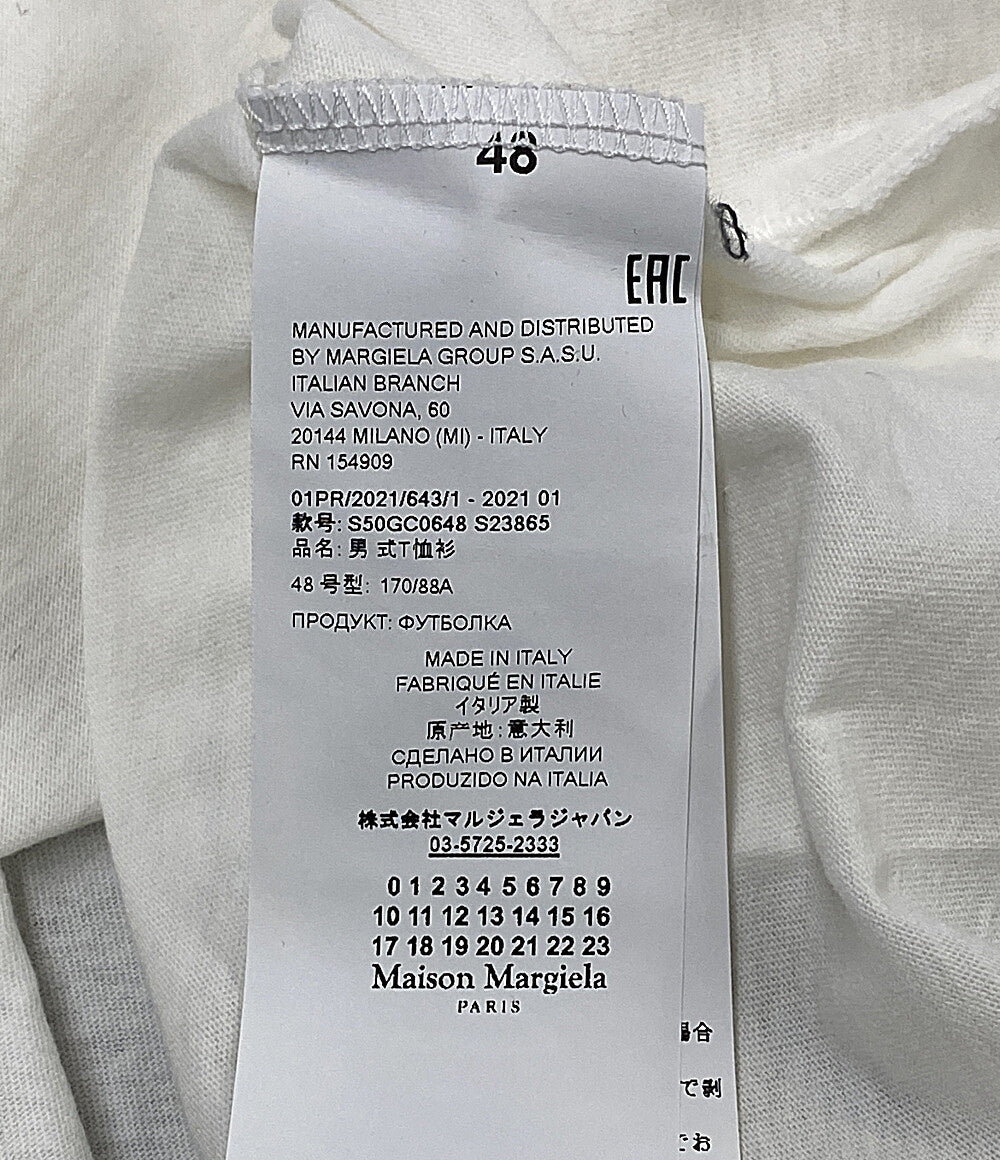 Maison Margiela 半袖Ｔシャツ LOGO AIDS T-Shirt S50GC0648 メンズ SIZE 48 メゾンマルジェラ