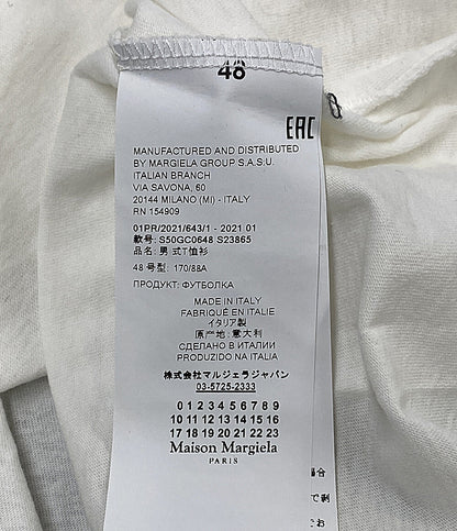 Maison Margiela 半袖Ｔシャツ LOGO AIDS T-Shirt S50GC0648 メンズ SIZE 48 メゾンマルジェラ