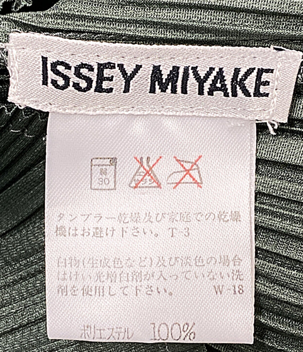 美品 ISSEY MIYAKE スリーブレスカットソー PP05-JK600 レディース SIZE M イッセイミヤケ