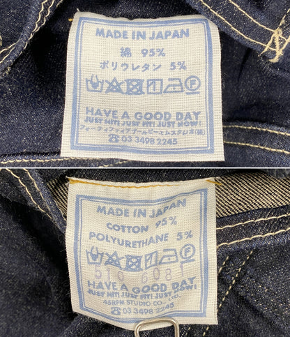 45R パンツ ツイードデニムストレッチの桃比女 レディース SIZE - フォーティファイブアールピーエム
