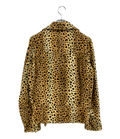 666 トリプルシックス ジャケット レオパードライダース レディース SIZE M