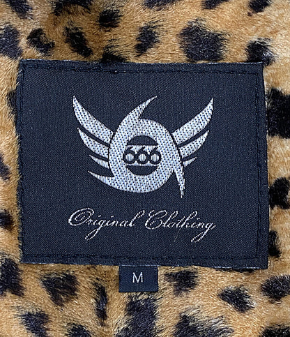 666 トリプルシックス ジャケット レオパードライダース レディース SIZE M