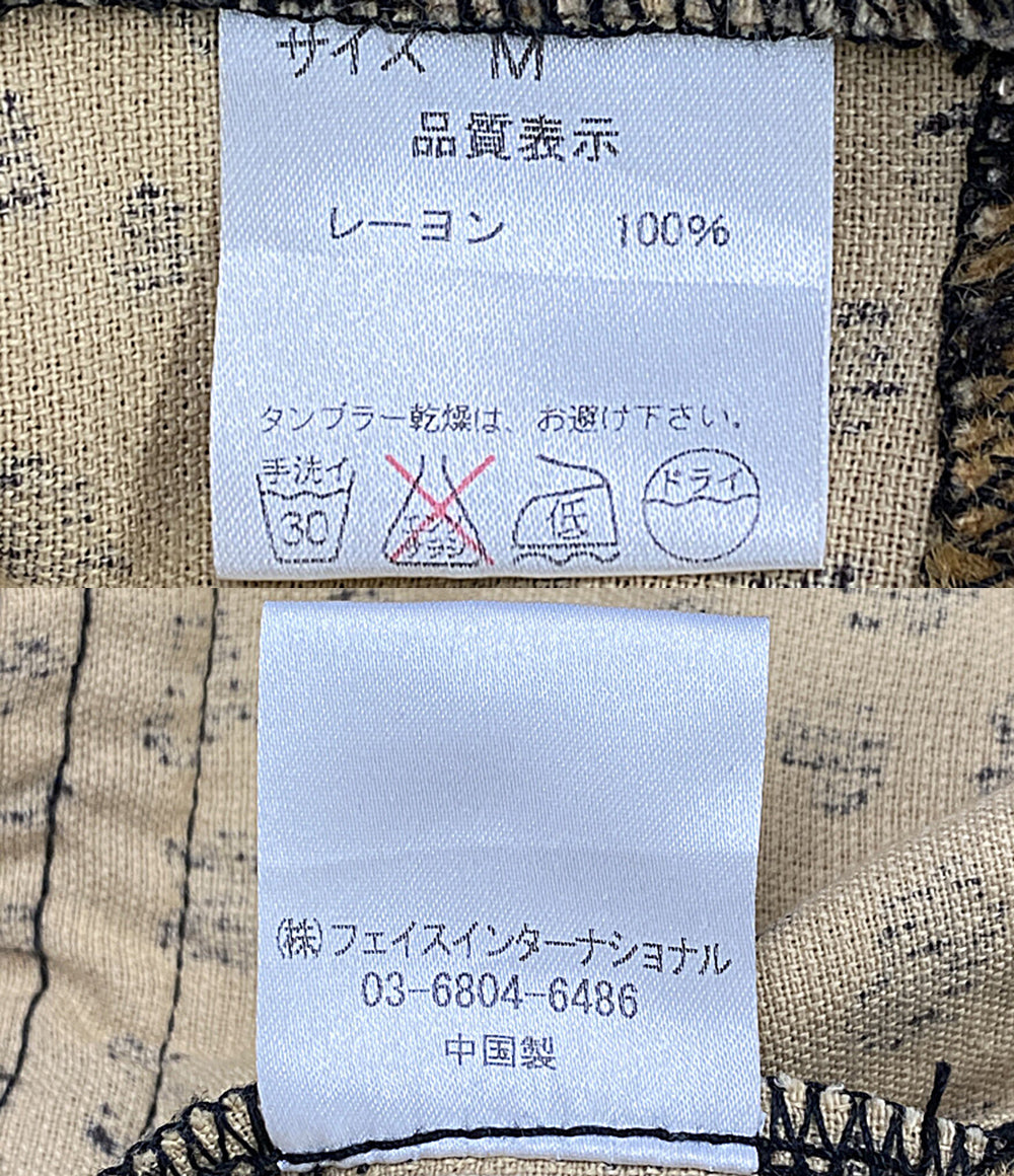 666 トリプルシックス ジャケット レオパードライダース レディース SIZE M