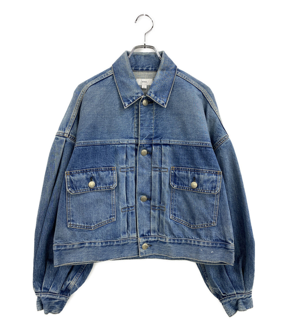 HYKE デニムジャケット BALOON SLEEVE DENIM JACKET レディース SIZE 1 ハイク