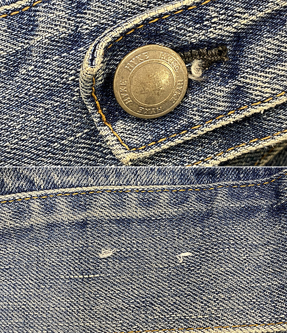 HYKE デニムジャケット BALOON SLEEVE DENIM JACKET レディース SIZE 1 ハイク