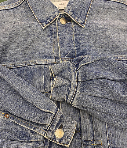 HYKE デニムジャケット BALOON SLEEVE DENIM JACKET レディース SIZE 1 ハイク