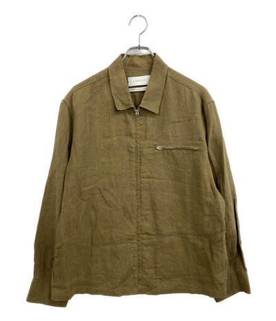 CARUSO ジャケット リネン ブラウン 62-08-32-08001 メンズ SIZE 48 カルーソー