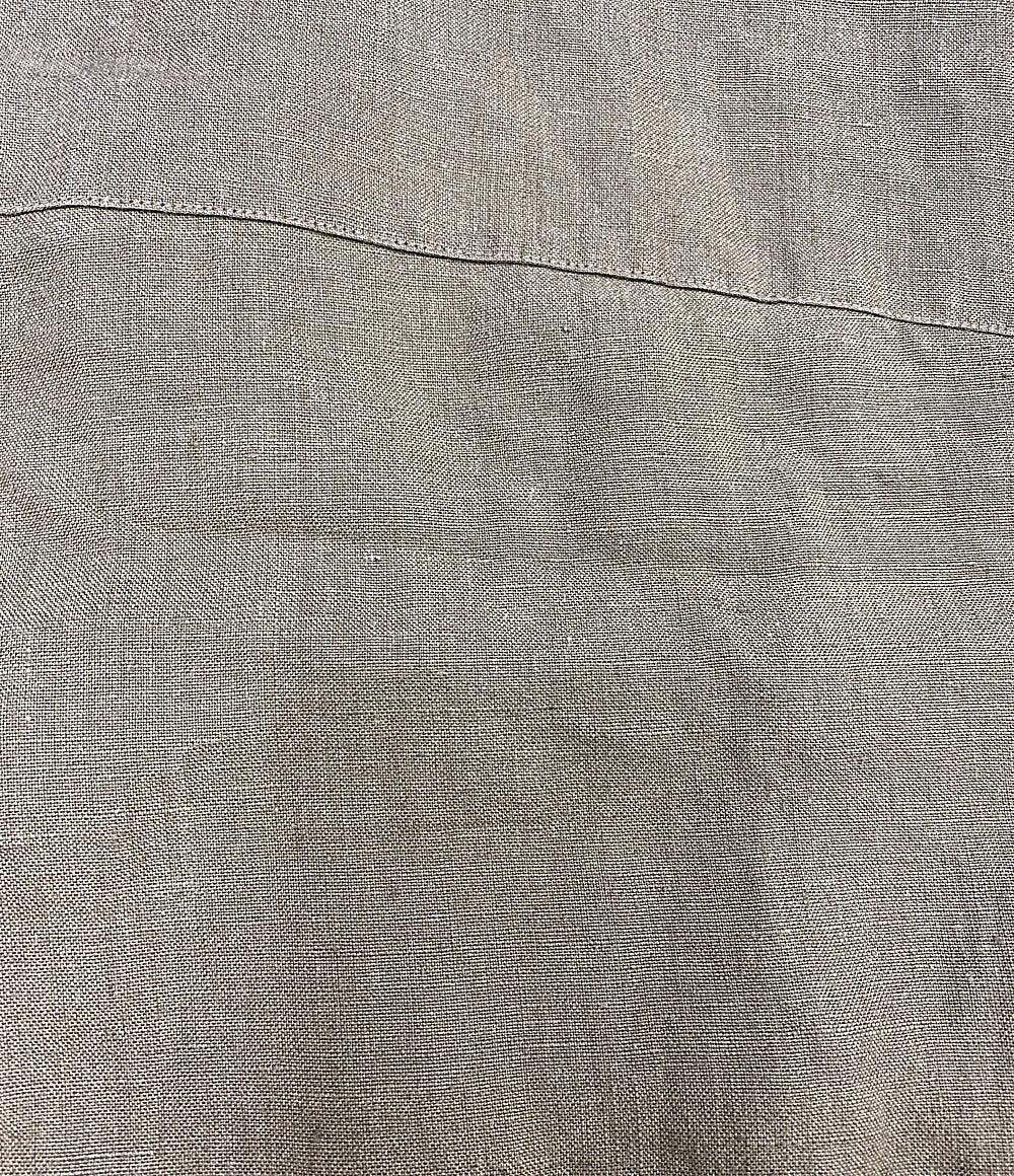 CARUSO ジャケット リネン ブラウン 62-08-32-08001 メンズ SIZE 48 カルーソー