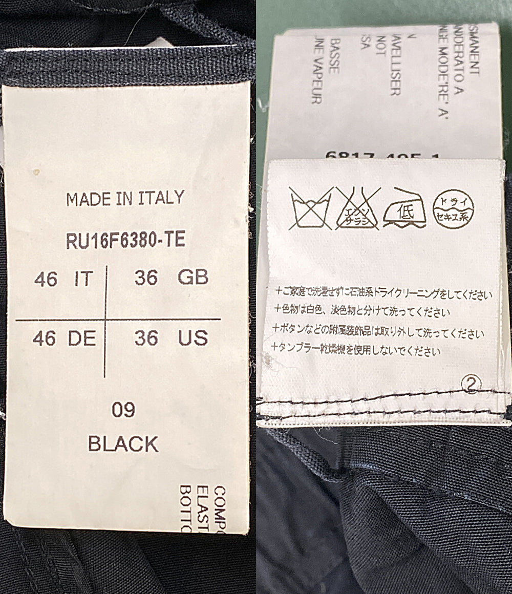 RICK OWENS パンツ ブラック RU16F6380-TE メンズ SIZE IT46 リックオウエンス