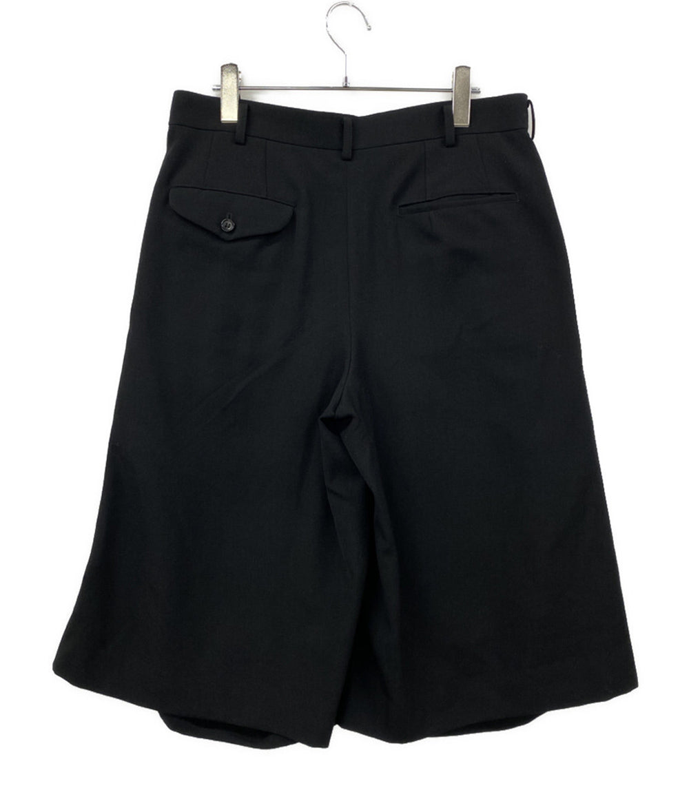 BLACK COMME des GARCONS パンツ 2023AW Wide Leg Shorts 1L-P011 メンズ SIZE M ブラックコムデギャルソン