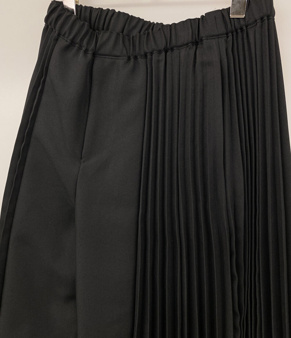 BLACK COMME des GARCONS パンツ 2026SS サイドプリーツショーツ 1Q-P012 メンズ SIZE XS ブラックコムデギャルソン