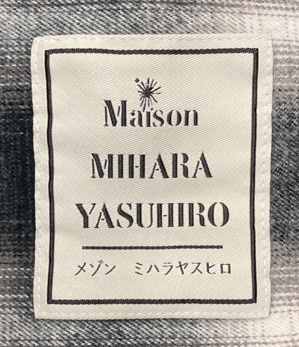 Maison MIHARA YASUHIRO 長袖シャツ ドッキングシャツ J13SH182 メンズ SIZE 46 メゾン ミハラヤスヒロ
