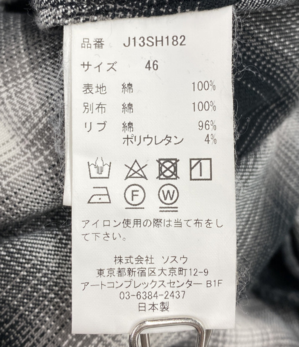 Maison MIHARA YASUHIRO 長袖シャツ ドッキングシャツ J13SH182 メンズ SIZE 46 メゾン ミハラヤスヒロ