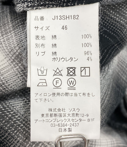 Maison MIHARA YASUHIRO 長袖シャツ ドッキングシャツ J13SH182 メンズ SIZE 46 メゾン ミハラヤスヒロ