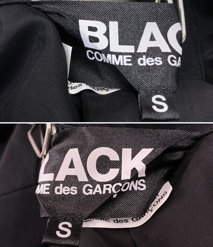 BLACK COMME des GARCONS ジャケット 25SS Wool Gabardine Cut Off JKT 1O-J012 メンズ SIZE S ブラックコムデギャルソン