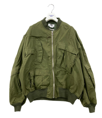 eYe COMME des GARCONS JUNYA WATANABE MAN × Needles ニードルズ ジャケット 2025AW MA-1 WP-J902 メンズ SIZE L アイコムデギャルソンジュンヤワタナベマン