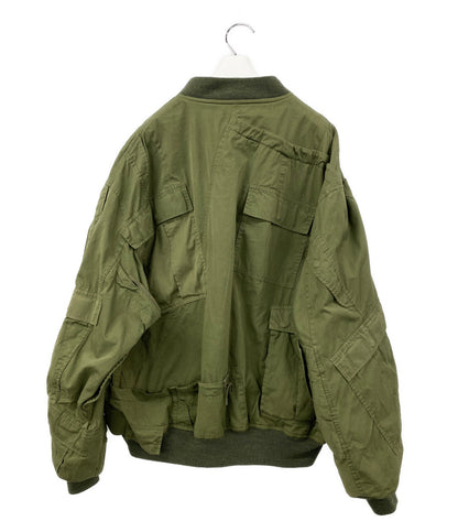 eYe COMME des GARCONS JUNYA WATANABE MAN × Needles ニードルズ ジャケット 2025AW MA-1 WP-J902 メンズ SIZE L アイコムデギャルソンジュンヤワタナベマン