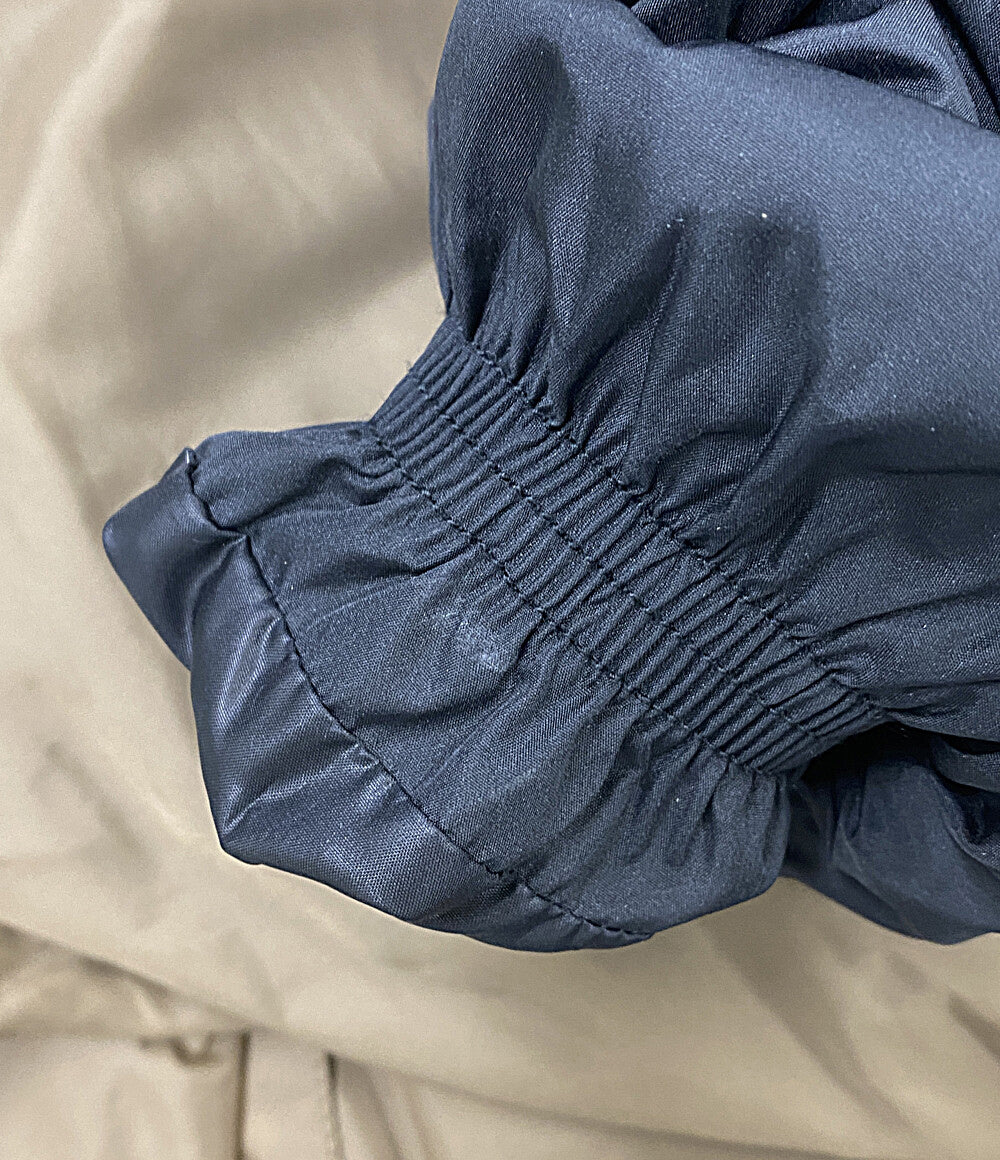 ZUCCA インナーダウン付きフーデッドブルゾン ブラウン×ブラック ZU13FC010 レディース SIZE M ズッカ