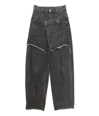MAISON SPECIAL パンツ チュールレイヤーデニム 21232465302 レディース SIZE 36 メゾンスペシャル