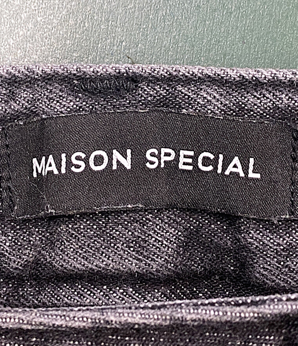 MAISON SPECIAL パンツ チュールレイヤーデニム 21232465302 レディース SIZE 36 メゾンスペシャル